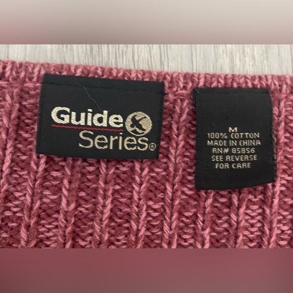 Guide Series | Women's Solid Plain Heavy Cotton Pullover Sweater | Small - Picture 3 of 3